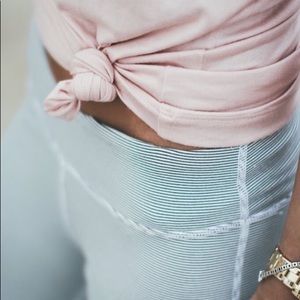 Albion fit thin stripe active leggings